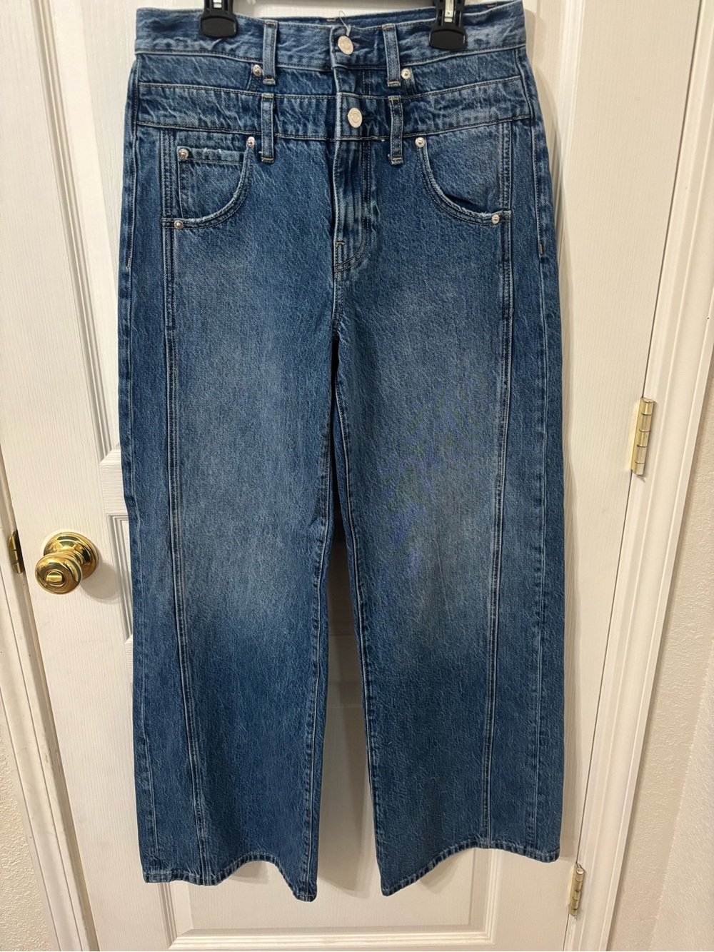 Women’s PISTOLA Caleb High Rise Stacked Waist Jean size 27